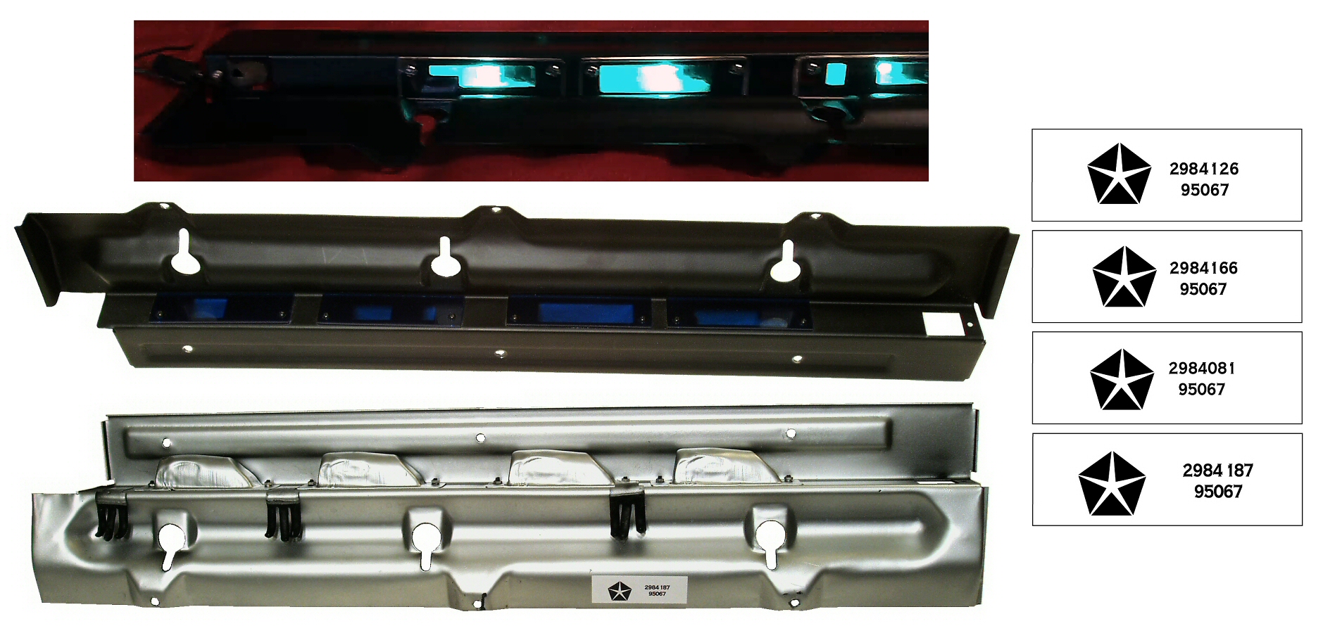 1970-1974 E-body Light Bar