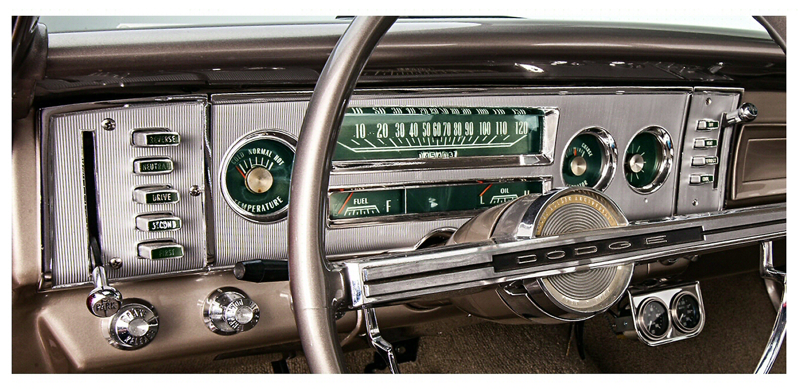 1964 Dodge Instrument Panel