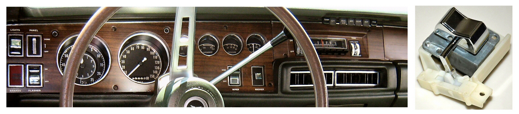 1968-1970 B-body Rallye Instrument Panel