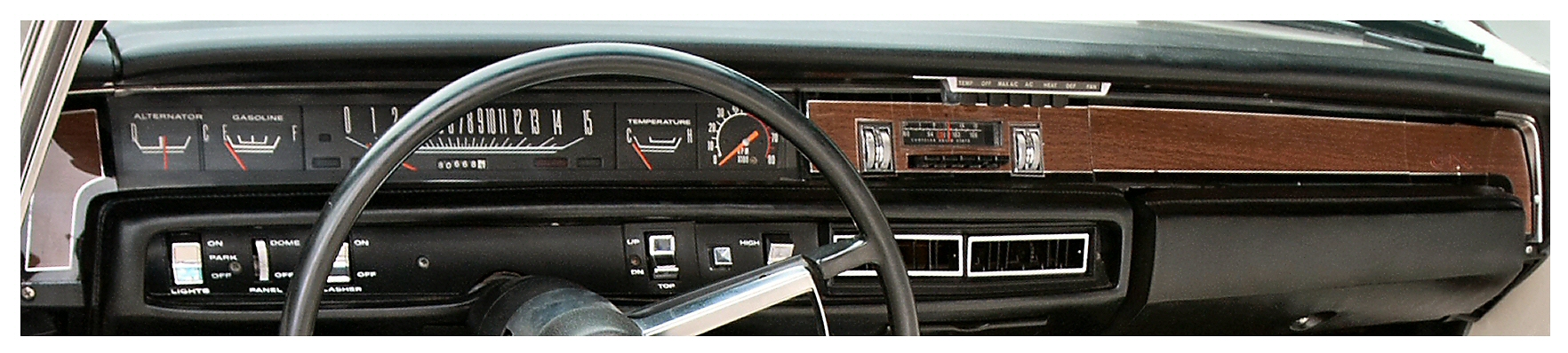 1968 1969 1970 B-body Standard Instrument Panel