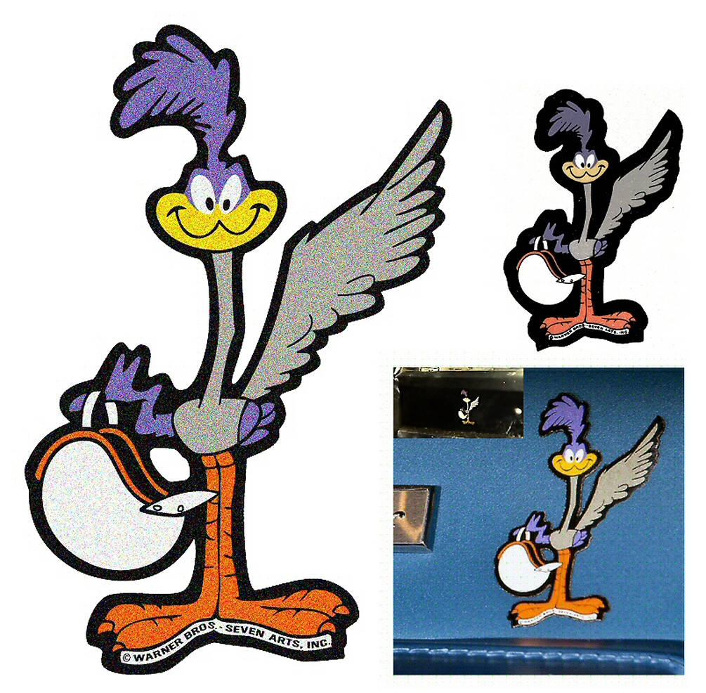 1969-77 Road Runner Standing Bird Decal