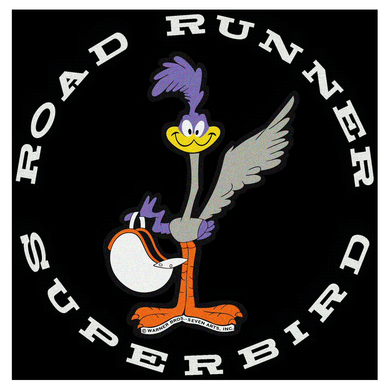 1970 Plymouth Road Runner Superbird Nose Bird/Lettering Decal