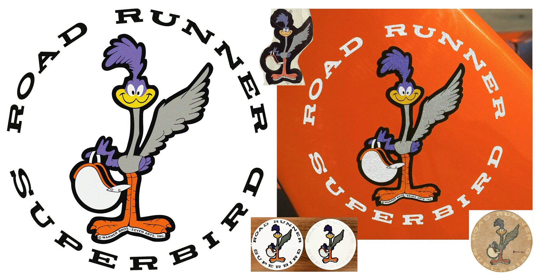 PLYMOUTH Road Runner Superbird Sticker 