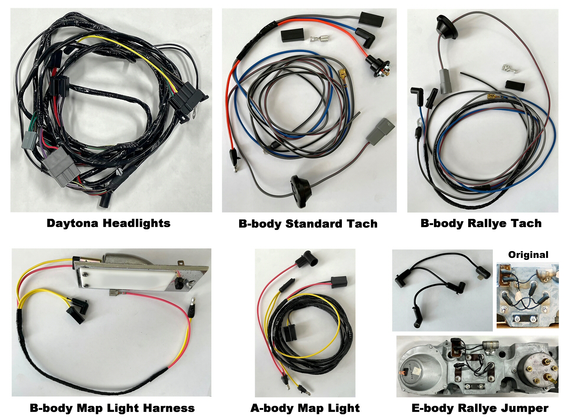 Wiring Harness Hardware: 1968-1974 Plymouth, Dodge, Mopar, Chrysler