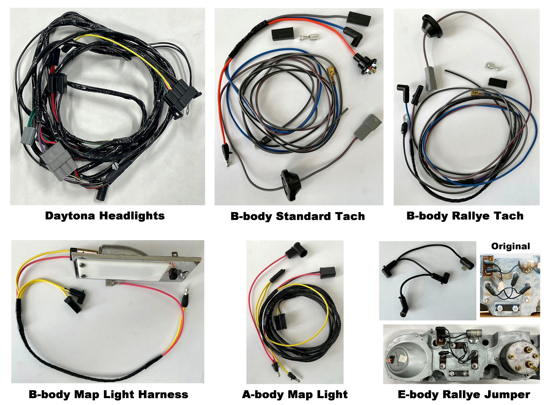 Wiring Harness Hardware: 1968-1974 Plymouth, Dodge, Mopar, Chrysler